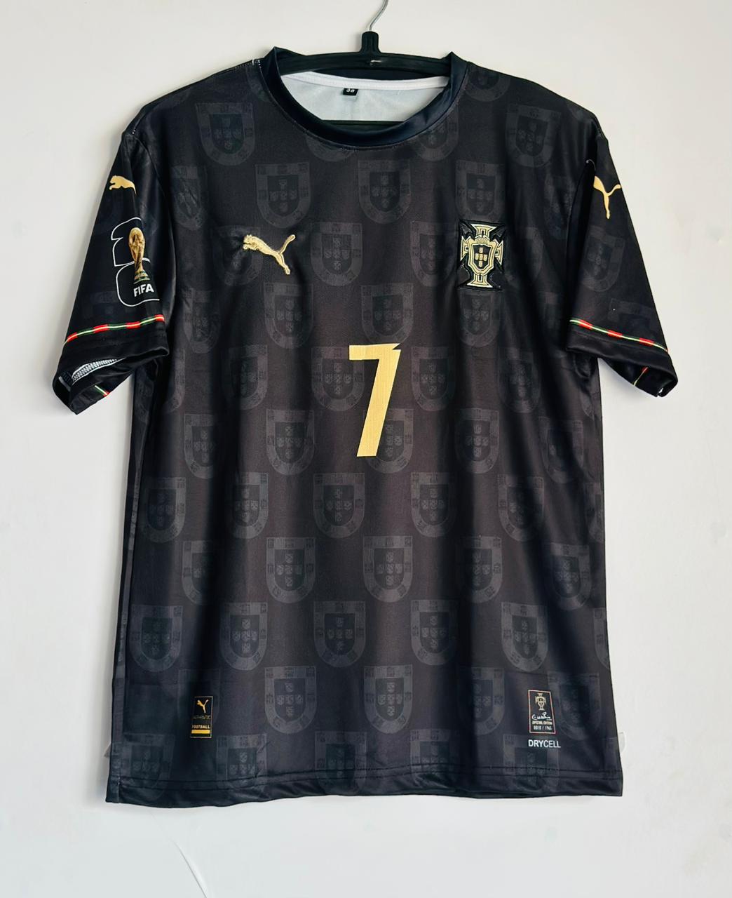 CR7 - Ronaldo - WC Edition - Away Kit' Round Neck