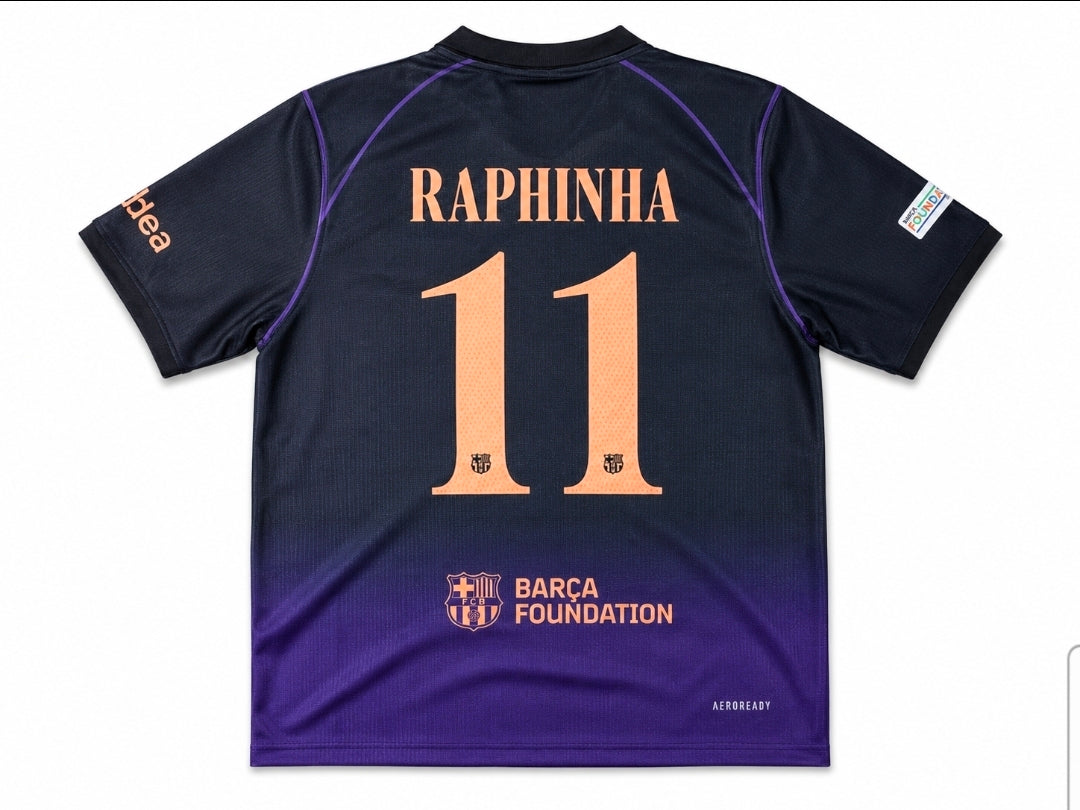 Raphinha - Barca Away 2026 Kit - Sublimation