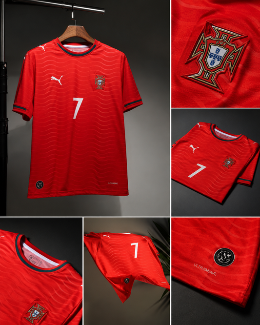 CR7 Ronaldo - WC Jersey - Slimfit - Homekit - 2026 - Embroidery