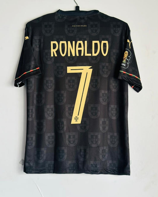 CR7 - Ronaldo - WC Edition - Away Kit' Round Neck