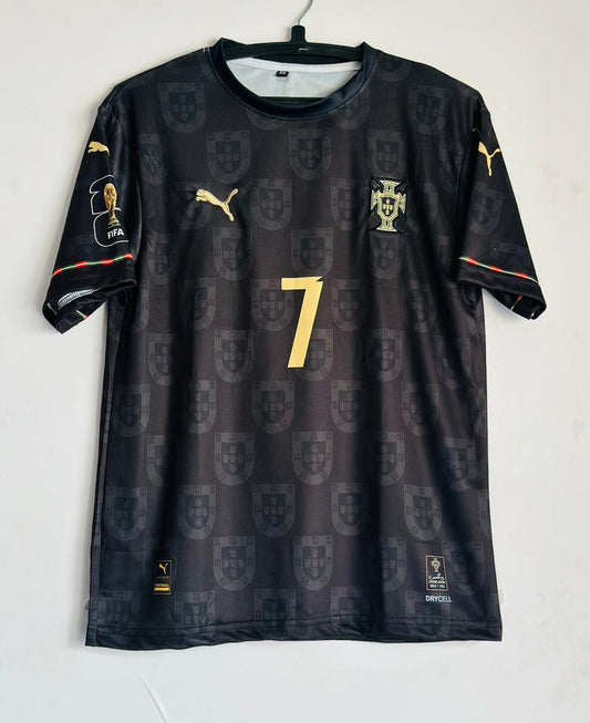 CR7 - Ronaldo - WC Edition - Away Kit' Round Neck