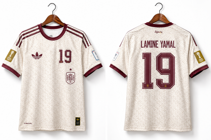 Lamine Yamal - Spain - Away Kit - Sublimation - Slimfit