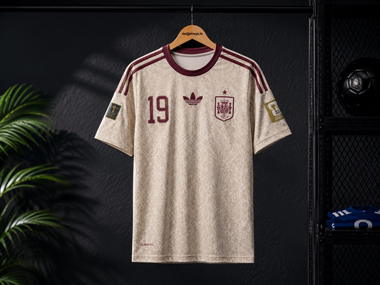 Lamine Yamal - Spain - Away Kit - Sublimation - Slimfit