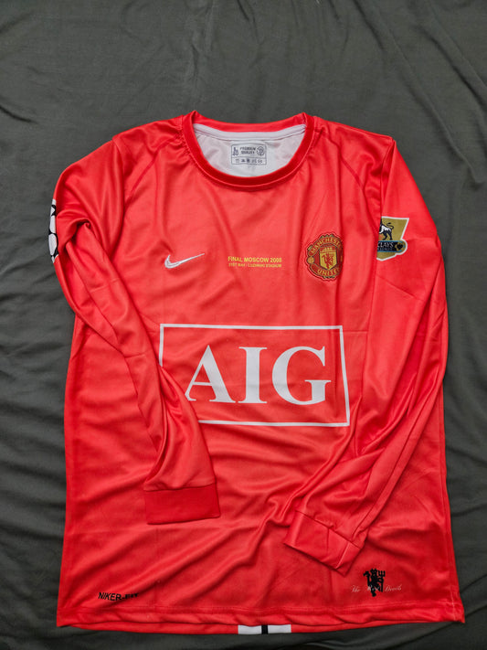 Cr7 - Red Devil - Embroidery Kit - Manchester United - 2008 - Retro Edition